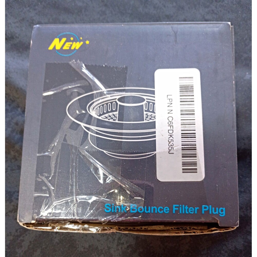 Stainless Steel Kitchen Sink Strainer Plug, Round Silver Anti-Clog